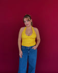VINTAGE POLKA HALTER