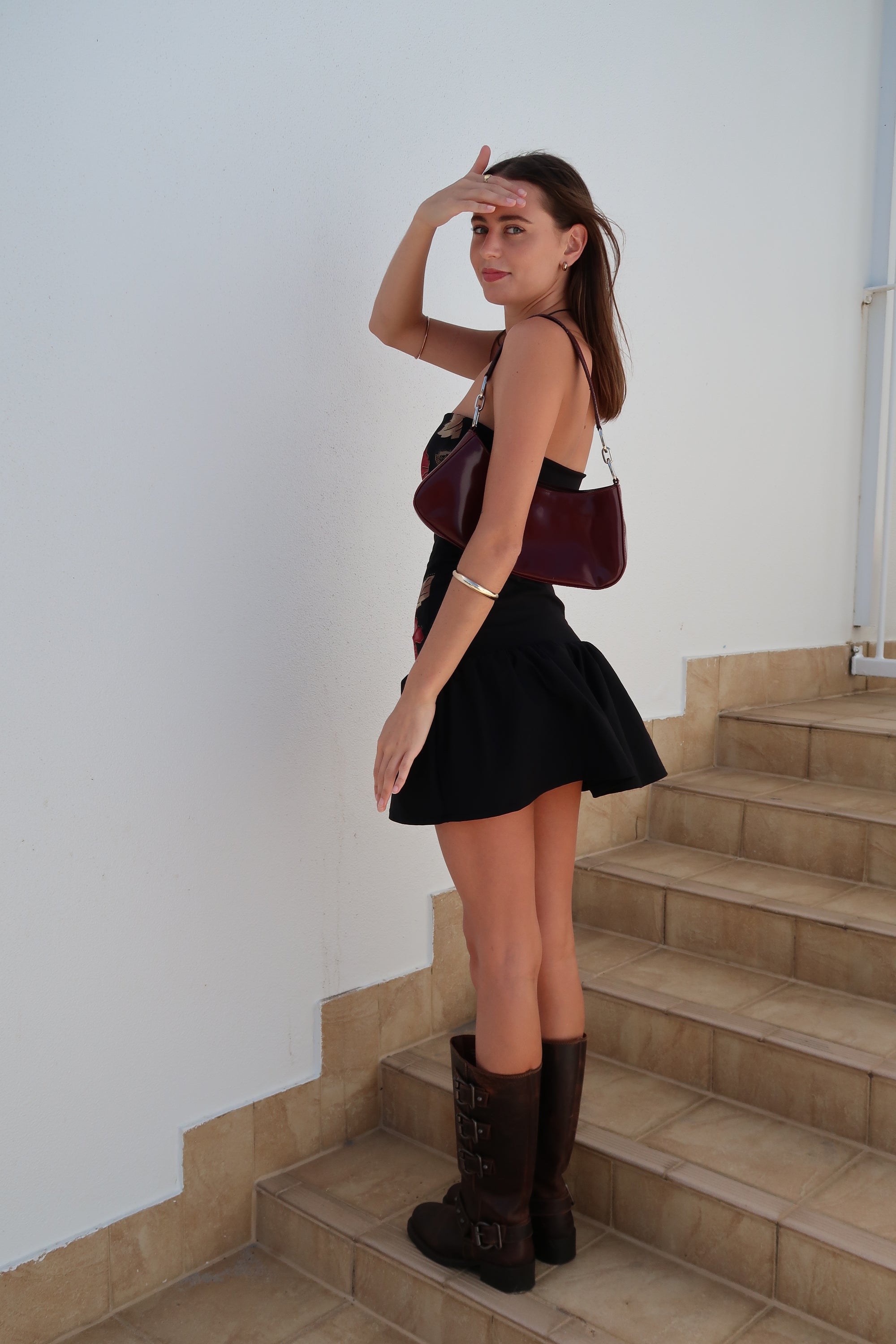 DELILAH STRAPLESS DRESS