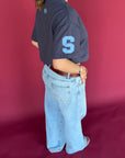 The 'College Tee' Charcoal