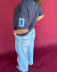 The 'College Tee' Charcoal