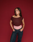 RACHEL SLOUCH TOP