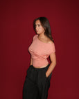 MONICA SLOUCH TOP