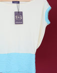AQUAMARINE SLOUCH TOP