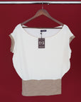 ECRU SLOUCH TOP