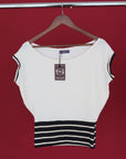 ZEBRA SLOUCH TOP