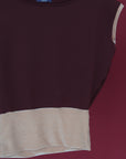 GLITTER SLOUCH TOP