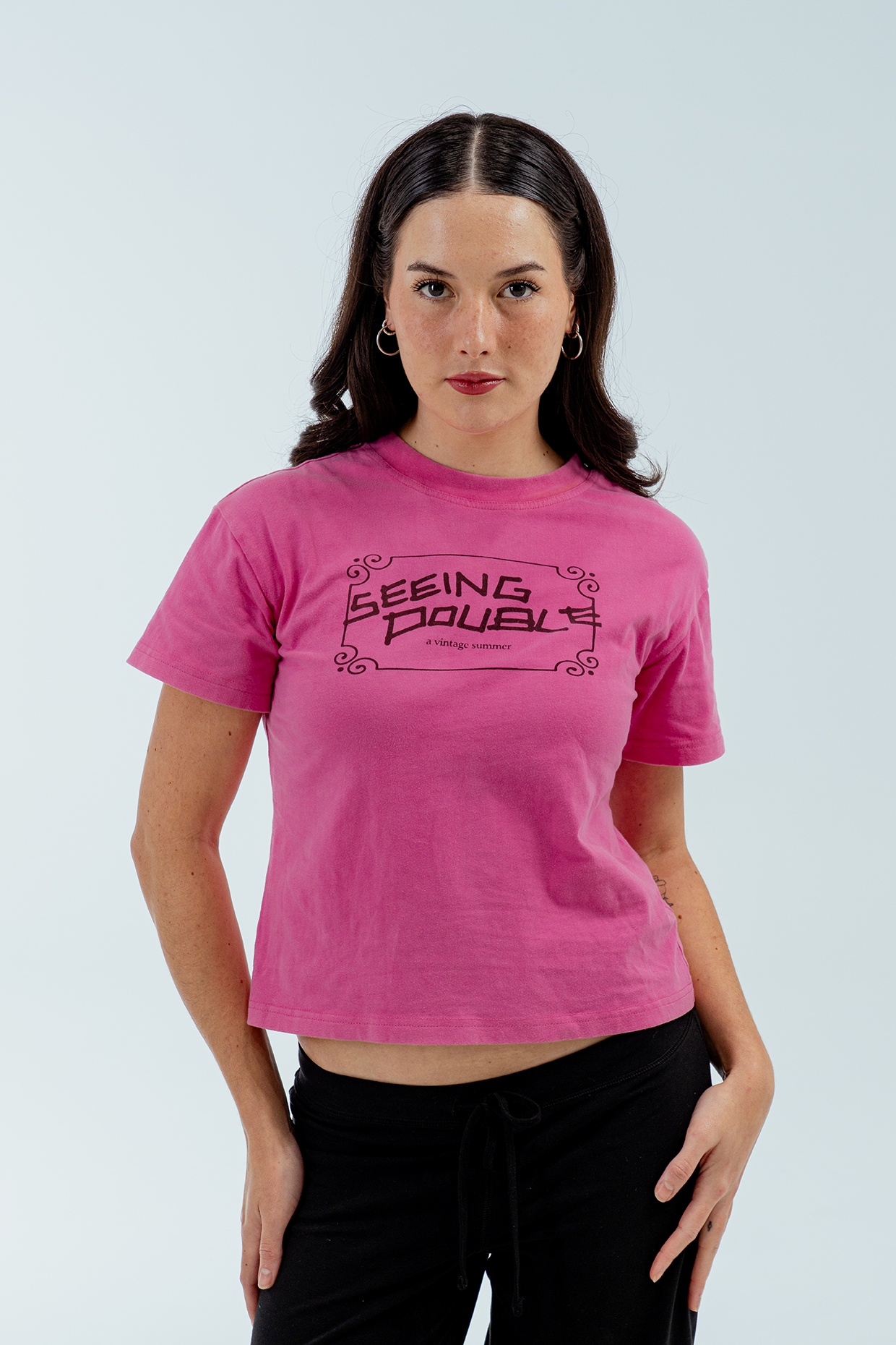 Pink ‘Seeing Double’ Tee—COMING SOON