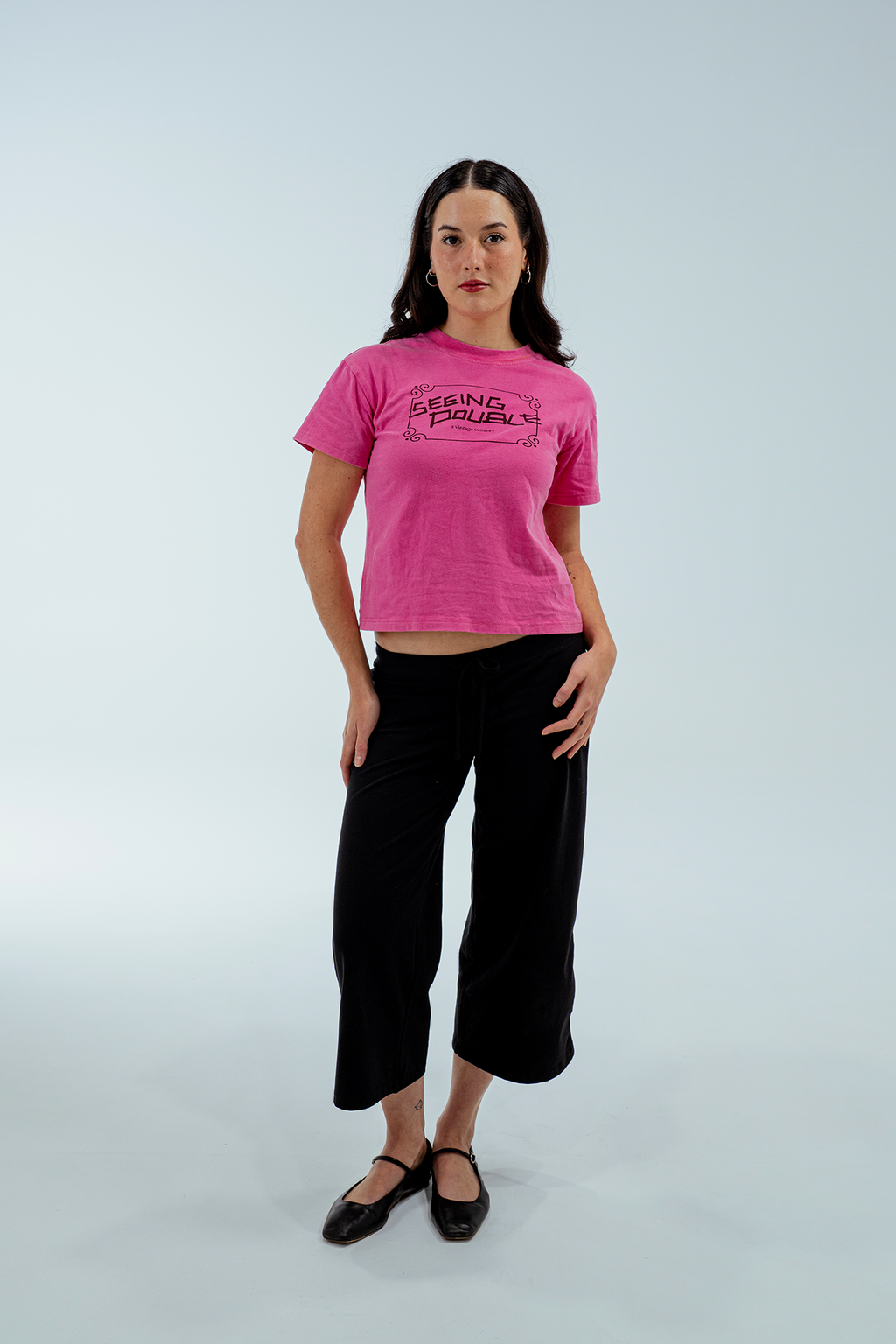 Pink ‘Seeing Double’ Tee—COMING SOON