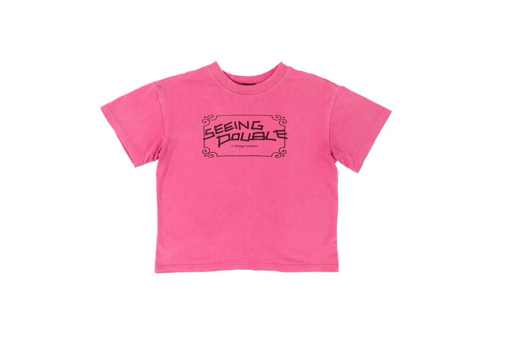 Pink ‘Seeing Double’ Tee—COMING SOON